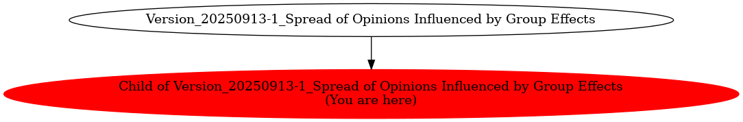 Graph of models related to 'Child of Version_20250913-1_Spread of Opinions Influenced by Group Effects' 