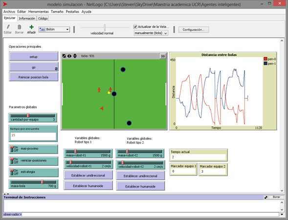 Robo-cup simulation preview image