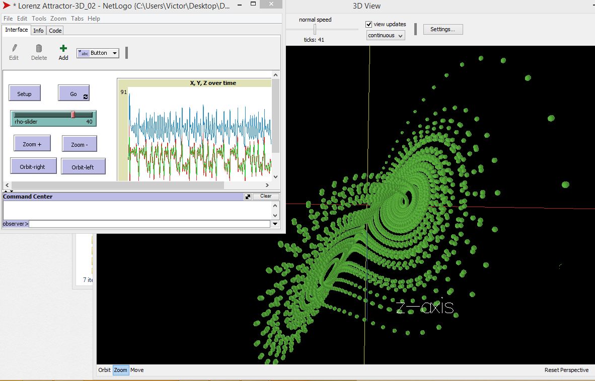 Lorenz Attractor 3D preview image