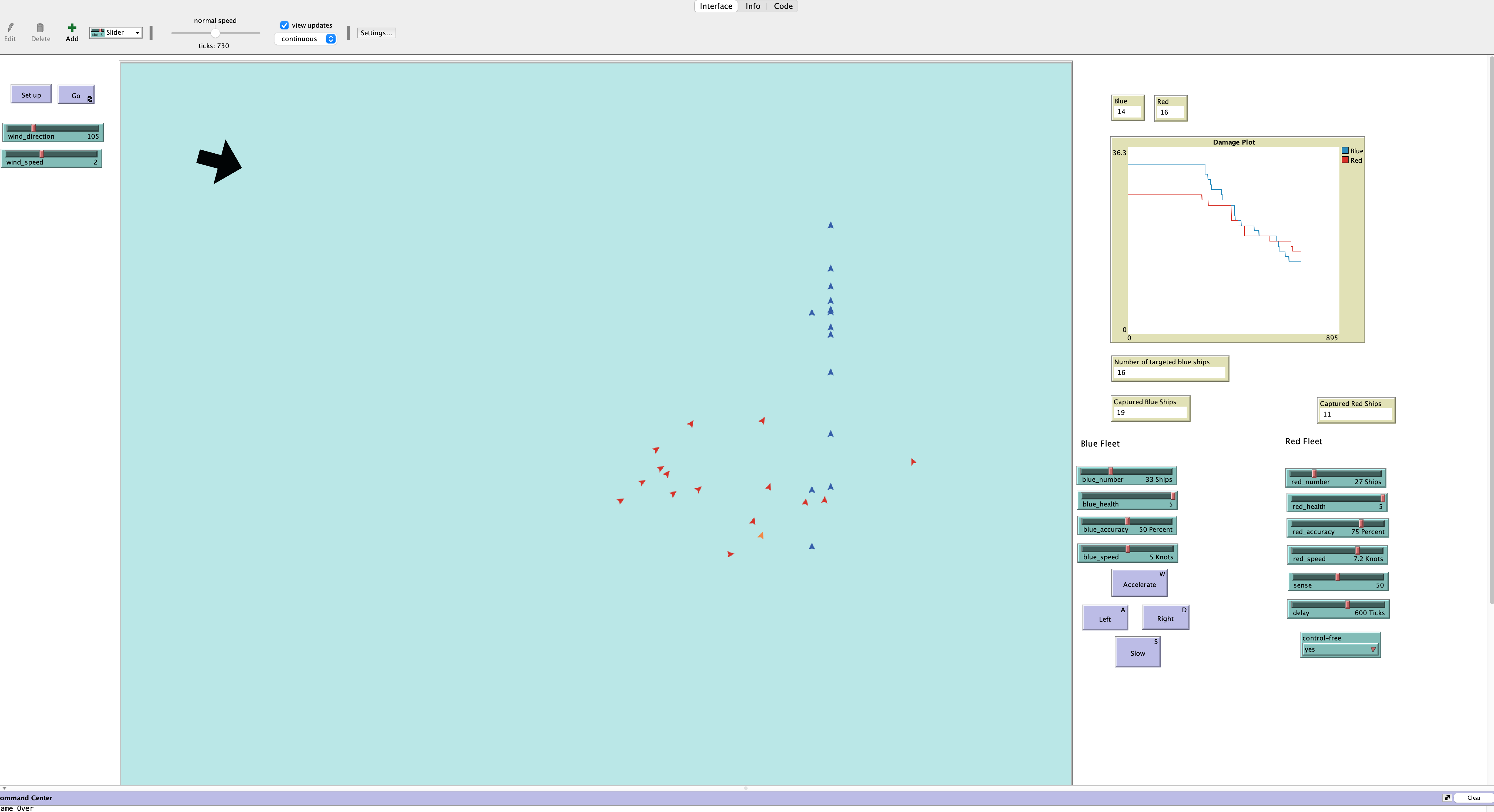 Battle of Trafalgar - Self Organisation Demonstrator preview image