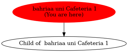 Graph of models related to ' bahriaa uni Cafeteria 1' 
